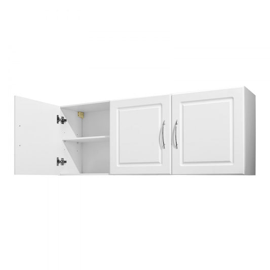 XYFG-01 - Space-Saving Wall Cabinet with Adjustable Shelves for Laundry & More