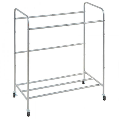 FW-7665 - 4-Bag Laundry Sorter Cart with Heavy-Duty Wheels