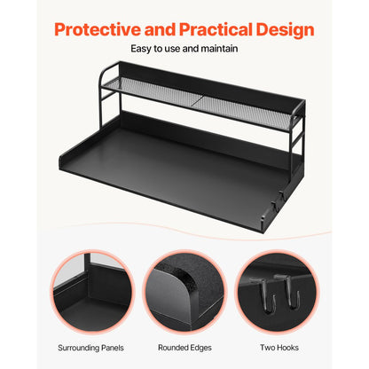 C240331S-01 - 54” Durable Washer Dryer Countertop with Side Hooks