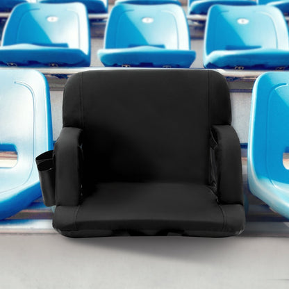 BL-A0134 - Comfort-Enhanced Stadium Seat with Wide Backrest and Cupholders