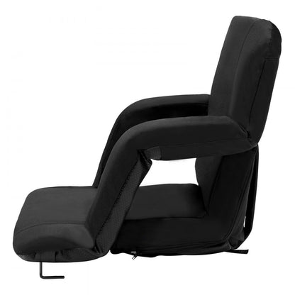 BL-A0134 - Comfort-Enhanced Stadium Seat with Wide Backrest and Cupholders