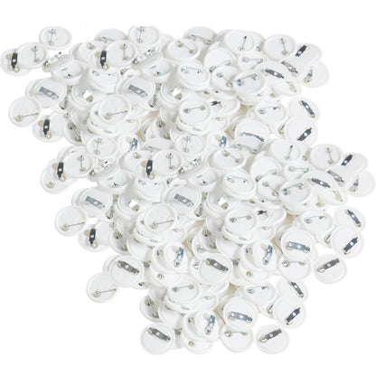 D25-250S+250J - 500 Durable Button Badge Parts Set for Crafting