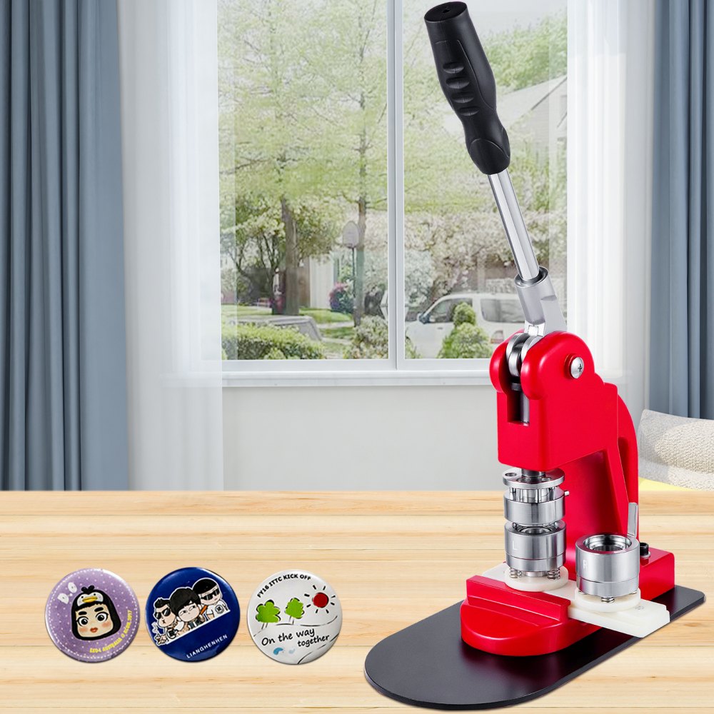 010589422869 - 25mm VEVOR Button Maker Kit with 500 Components