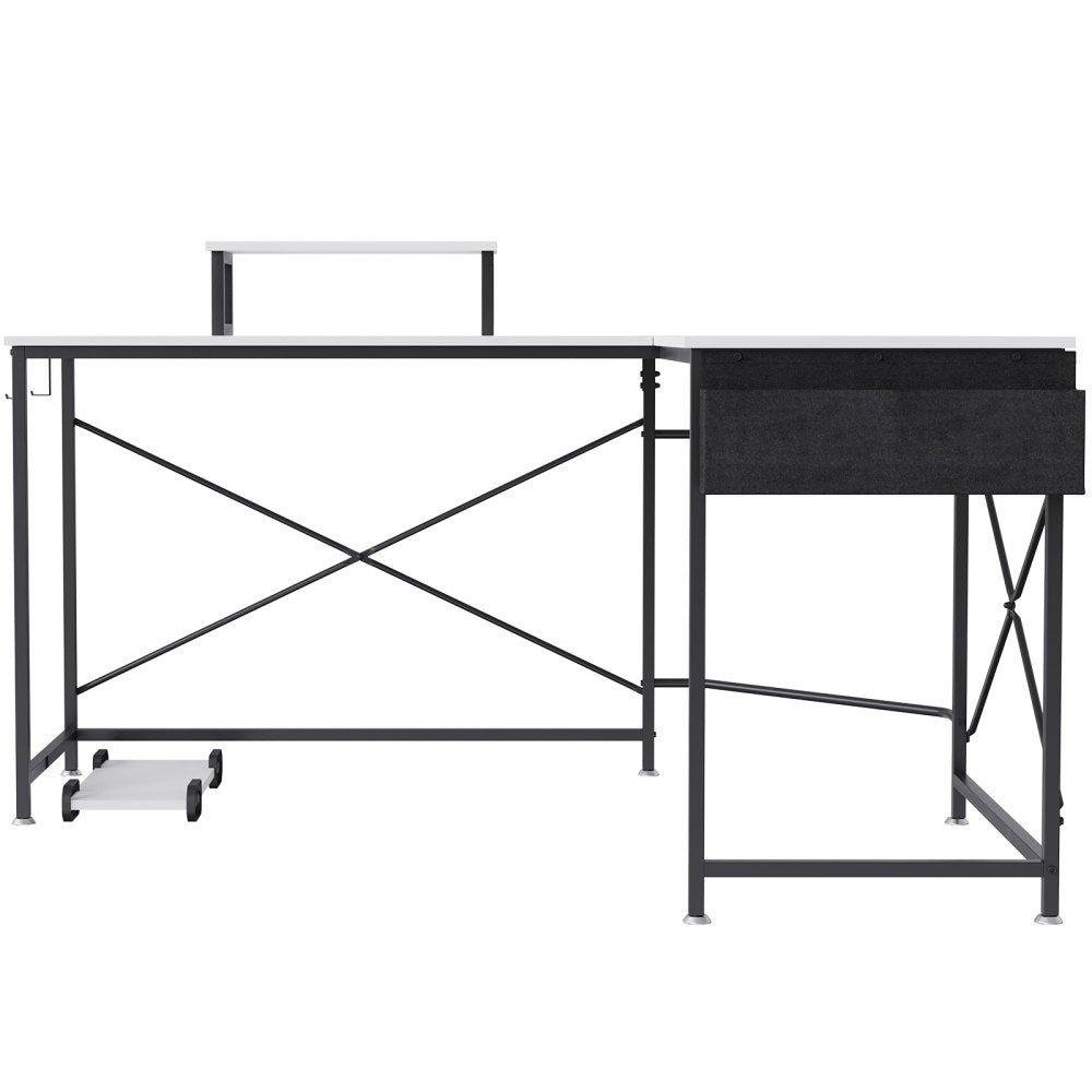 010343861449 - Modern L-Shaped Desk 59" x 47.2" for Efficient Workspace