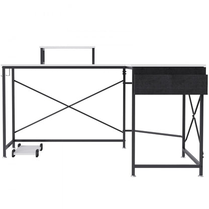 010343861449 - Modern L-Shaped Desk 59" x 47.2" for Efficient Workspace