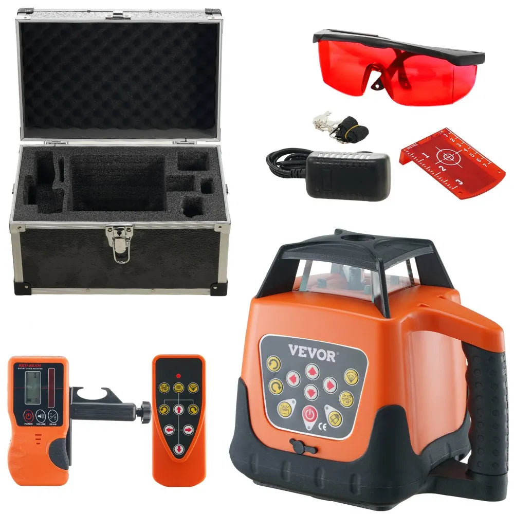 203HR - 360° Self-Leveling Laser Level with Remote & Durability