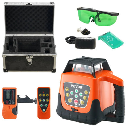 203HG - 2000ft VEVOR Laser Level with Remote & IP66 Durability