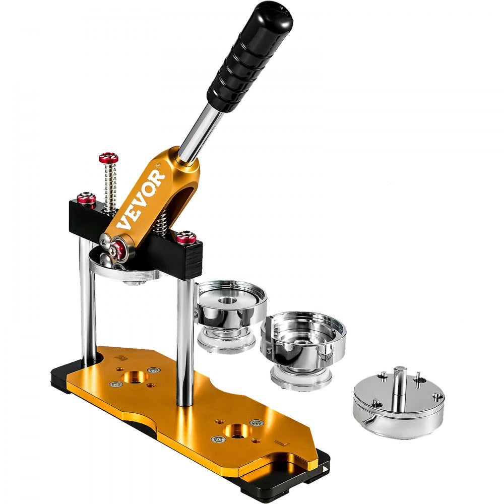 010646038525 - 3-Inch Button Maker Kit with 100 Badge Parts