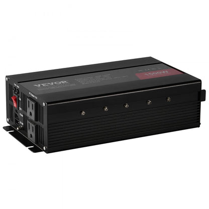 SGM-1500W - 1500W VEVOR Inverter for Home Electronics, DC 12V to AC 120V