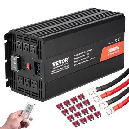 TM5000W - 5000W Modified Sine Wave Inverter for Household Appliances