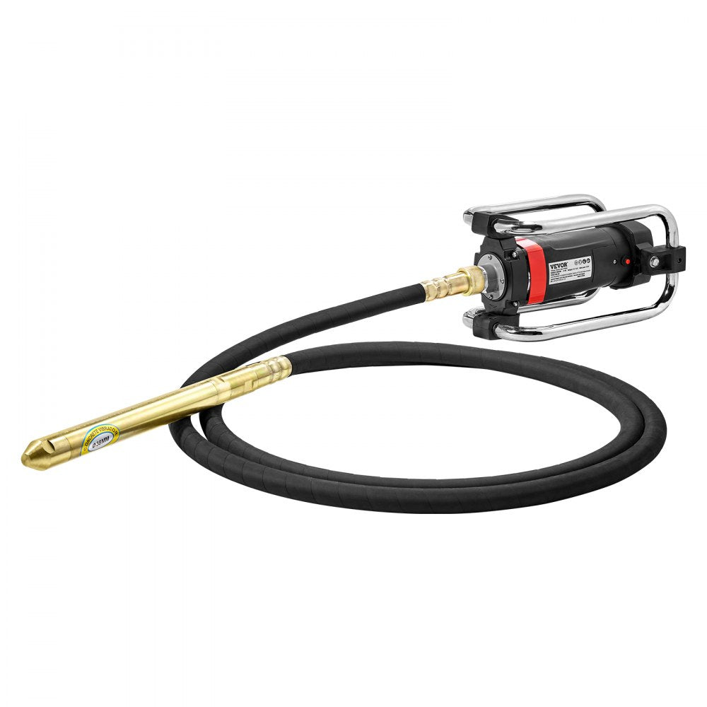 JY150 - 1500W Electric Concrete Vibrator, 16000 VPM for Smooth Finishes