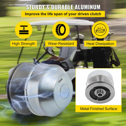 VV-DC-YAMAHA - Durable Aluminum Drive Clutch for Yamaha Golf Carts 1985+