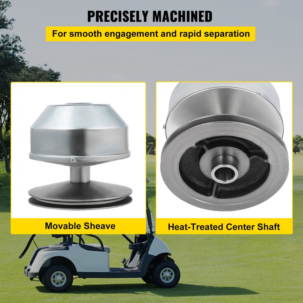 VV-DC-YAMAHA - Durable Aluminum Drive Clutch for Yamaha Golf Carts 1985+