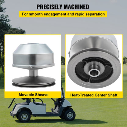 VV-DC-YAMAHA - Durable Aluminum Drive Clutch for Yamaha Golf Carts 1985+