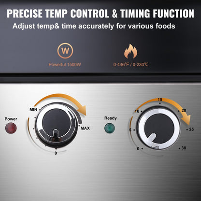 139BT - 1500W Stainless Steel Electric Griddle for Quick Cooking