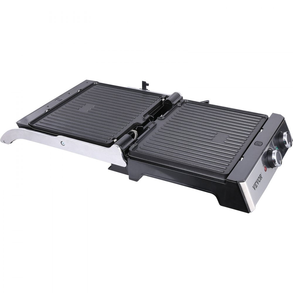 139BT - 1500W Stainless Steel Electric Griddle for Quick Cooking