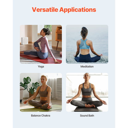 CB-002 - 8-inch Crystal Singing Bowl for Heart Chakra Healing