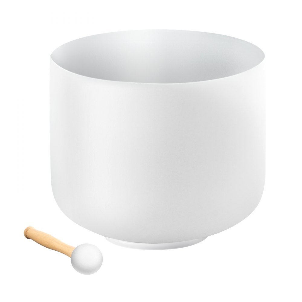 CB-002 - 8-inch Crystal Singing Bowl for Heart Chakra Healing