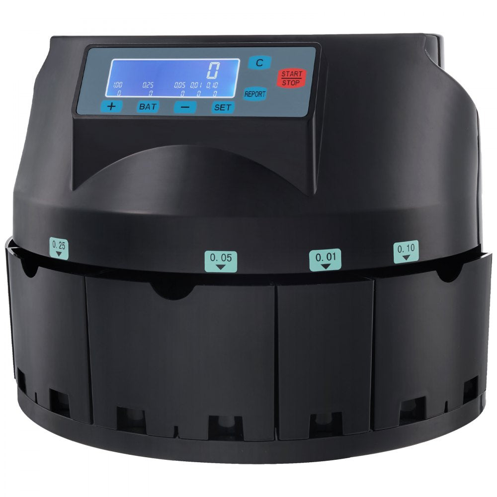 1550 - Efficient VEVOR Coin Sorter for Rapid Counting and Processing