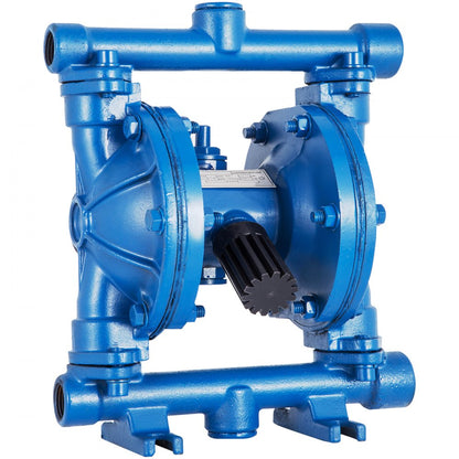 QBK-15 - 3 GPM Air-Operated Diaphragm Pump, Cast Iron for Thick Fluids