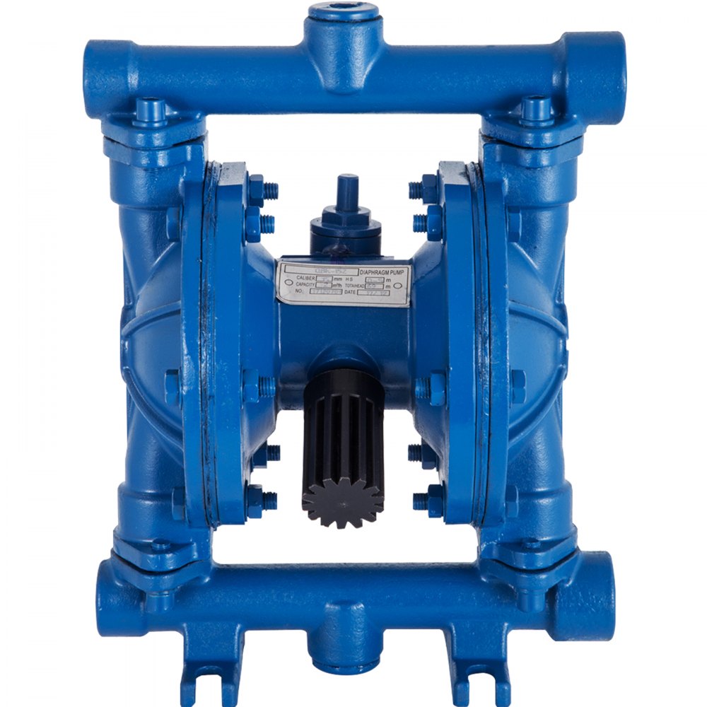 QBK-15 - 3 GPM Air-Operated Diaphragm Pump, Cast Iron for Thick Fluids
