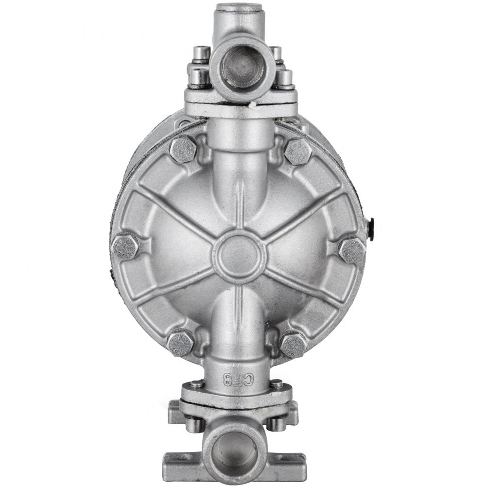 QBK-15P - Stainless Steel Air Diaphragm Pump, 8.8 GPM, Leak-Proof Design