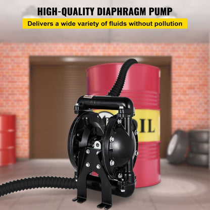QBY4-25L - Durable 1" Air-Operated Diaphragm Pump for Viscous Liquids