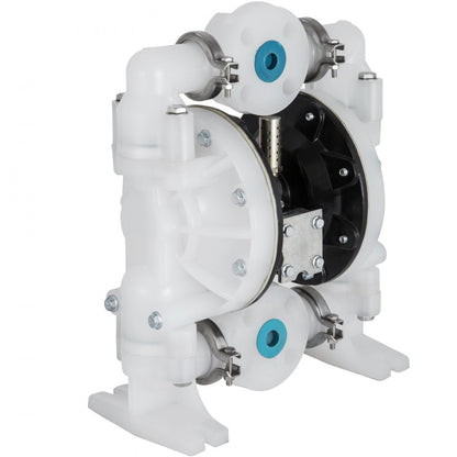 QBY4-25PP - 1" Air-Operated Diaphragm Pump, 30GPM, Polypropylene Body