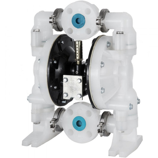 QBY4-25PP - 1" Air-Operated Diaphragm Pump, 30GPM, Polypropylene Body