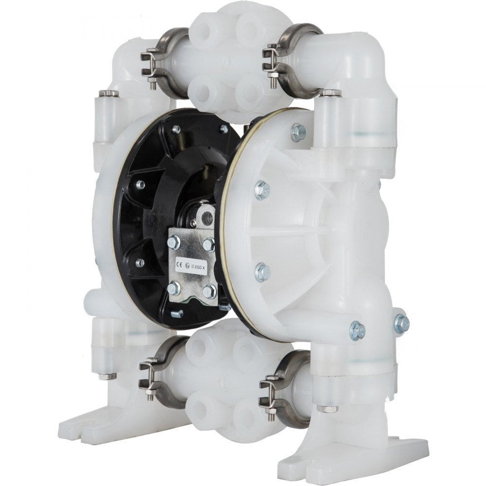 QBY4-25PP - 1" Air-Operated Diaphragm Pump, 30GPM, Polypropylene Body