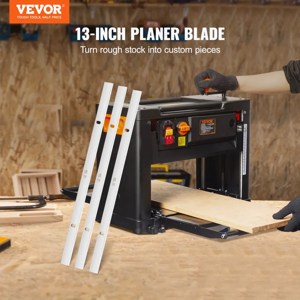 13 Joiner Planer Knife - High-Speed Steel Blades for Smooth Woodworking