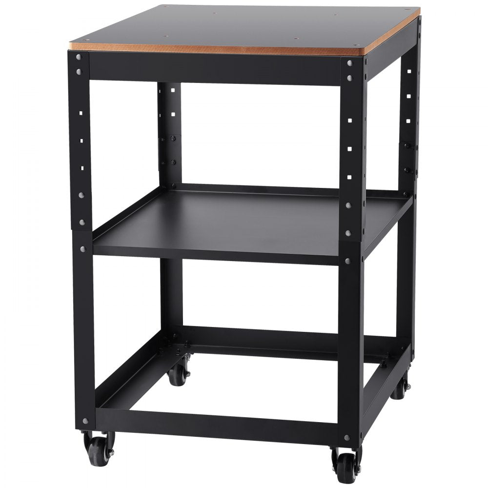 LCWB90 - Adjustable Height Planer Stand with Tool Storage & 100 lbs Capacity