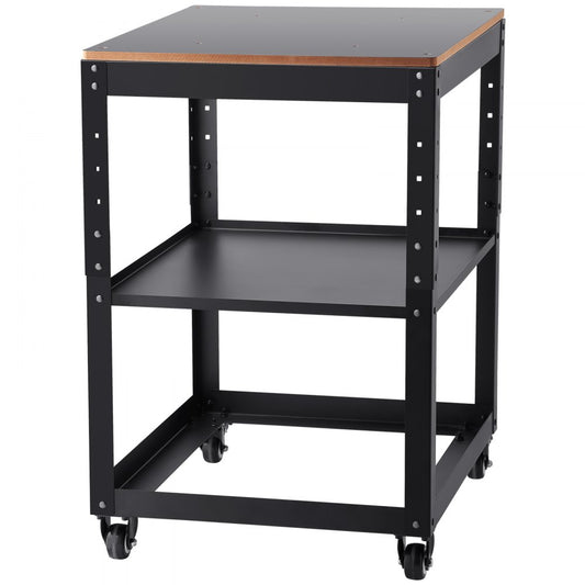 LCWB90 - Adjustable Height Planer Stand with Tool Storage & 100 lbs Capacity