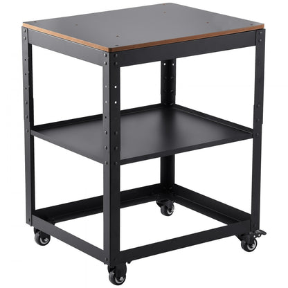 LCWB90 - Adjustable Height Planer Stand with Tool Storage & 100 lbs Capacity