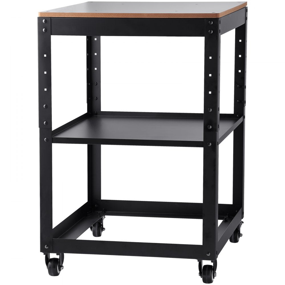 LCWB90 - Adjustable Height Planer Stand with Tool Storage & 100 lbs Capacity