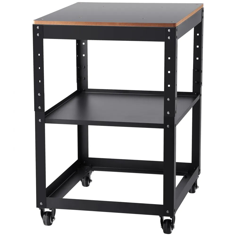 LCWB90 - Adjustable Height Planer Stand with Tool Storage & 100 lbs Capacity