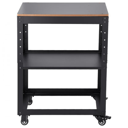 LCWB90 - Adjustable Height Planer Stand with Tool Storage & 100 lbs Capacity