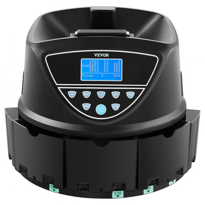 KSW550-4 LDM DM - 300 Coins/Min Coin Counter & Sorter with 2000 Capacity