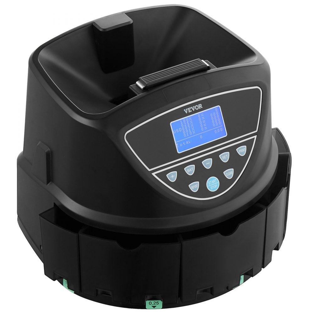 KSW550-4 LDM DM - 300 Coins/Min Coin Counter & Sorter with 2000 Capacity