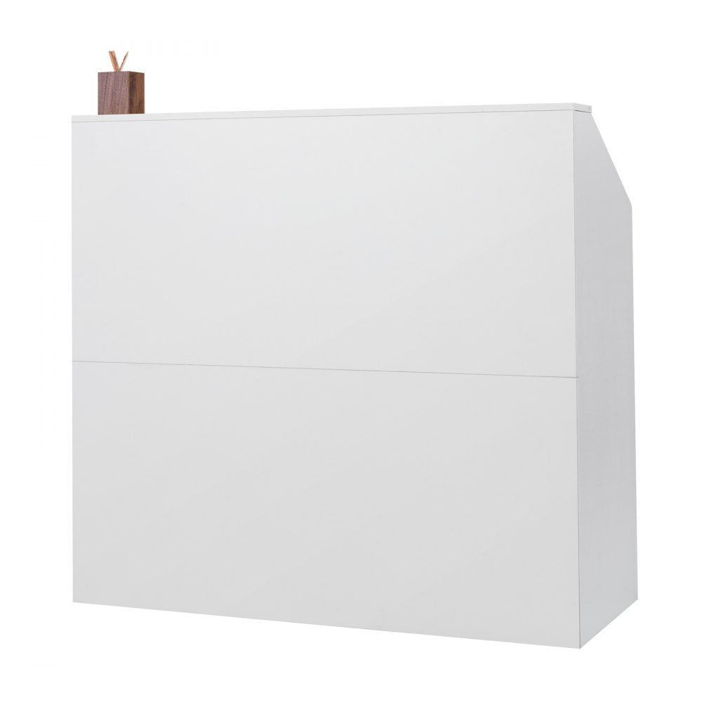 KLFD-05 - Modern MDF Reception Desk, 46.46"x19.69"x43.90", Elegant Design