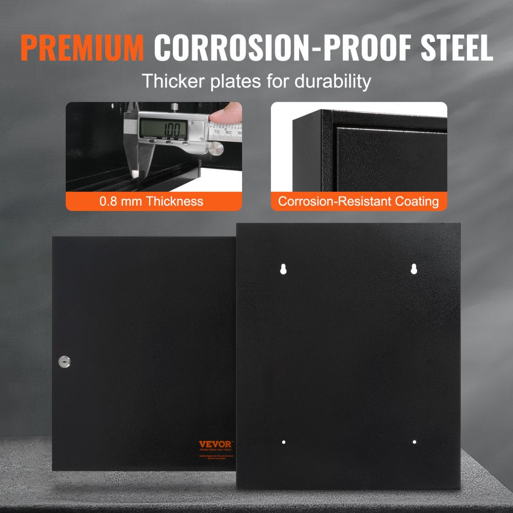 YX-K450-100 - Durable Key Storage Cabinet with Adjustable Racks for 100 Keys