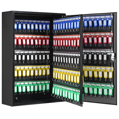 YX-K550-200 - Durable 200-Key Cabinet with Adjustable Hooks for Easy Organization