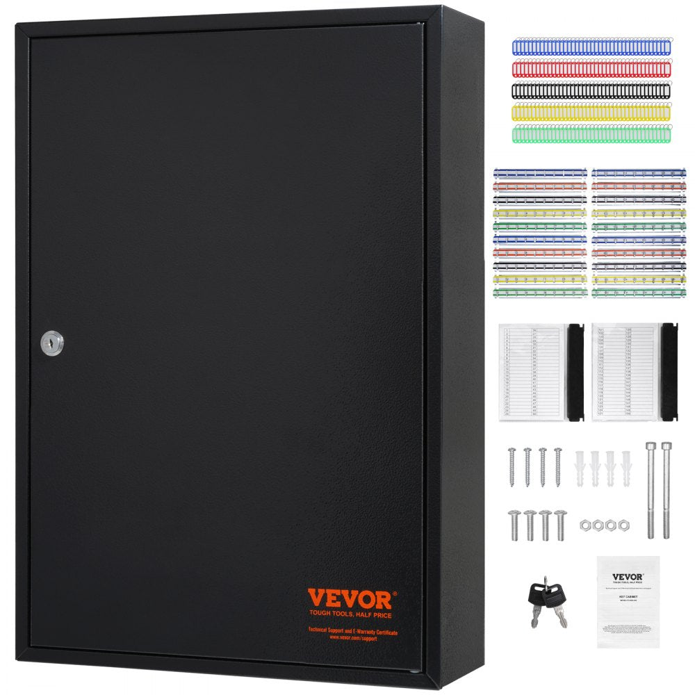 YX-K550-200 - Durable 200-Key Cabinet with Adjustable Hooks for Easy Organization