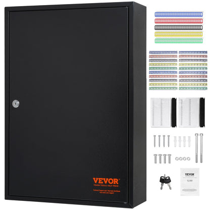 YX-K550-200 - Durable 200-Key Cabinet with Adjustable Hooks for Easy Organization
