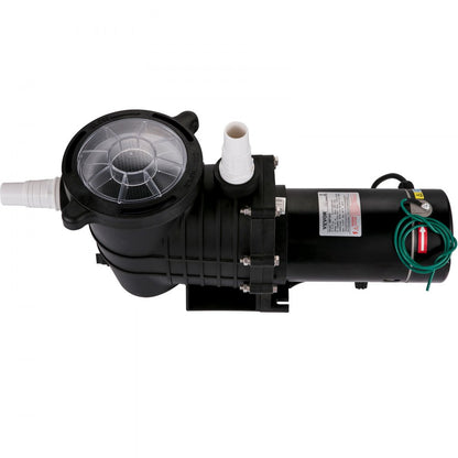 VV-SPP-7503 - 1HP Pool Pump, 5544 GPH Flow Rate, IPX5 Rated Design