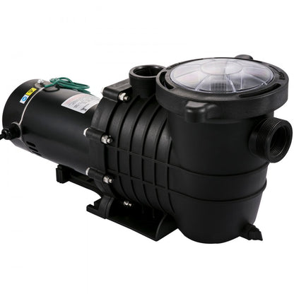VV-SPP-7503 - 1HP Pool Pump, 5544 GPH Flow Rate, IPX5 Rated Design