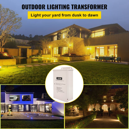 HWBY-3003 - 300W Outdoor Pool Light Transformer with Auto-Reset Safety