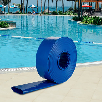 SPDH-8449 - 3" x 53' Heavy-Duty PVC Discharge Hose, Flexible & Durable