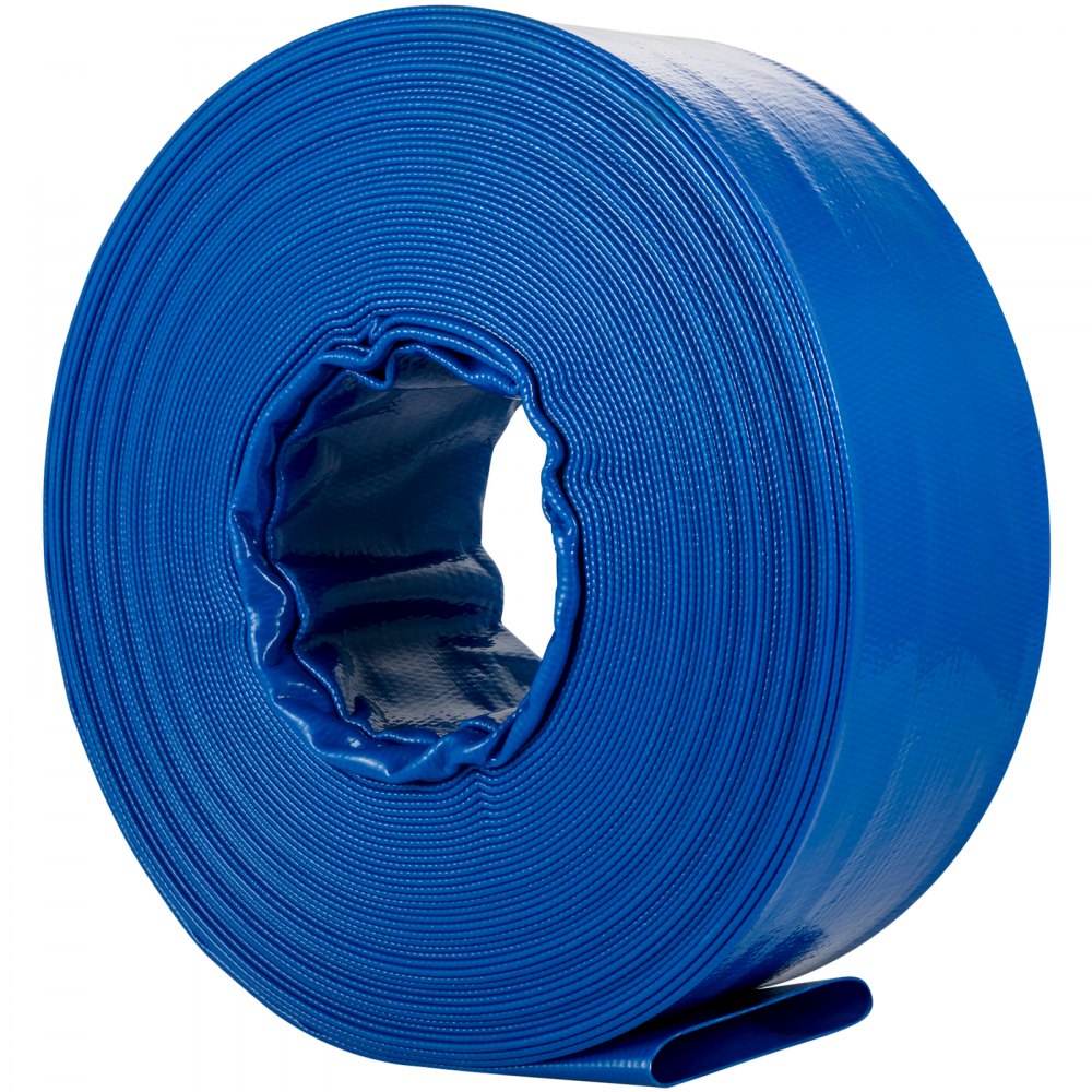 SPDH-8449 - 3" x 53' Heavy-Duty PVC Discharge Hose, Flexible & Durable