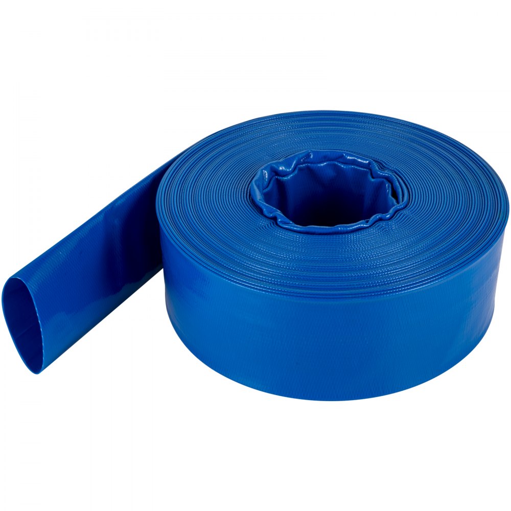 SPDH-8449 - 3" x 53' Heavy-Duty PVC Discharge Hose, Flexible & Durable